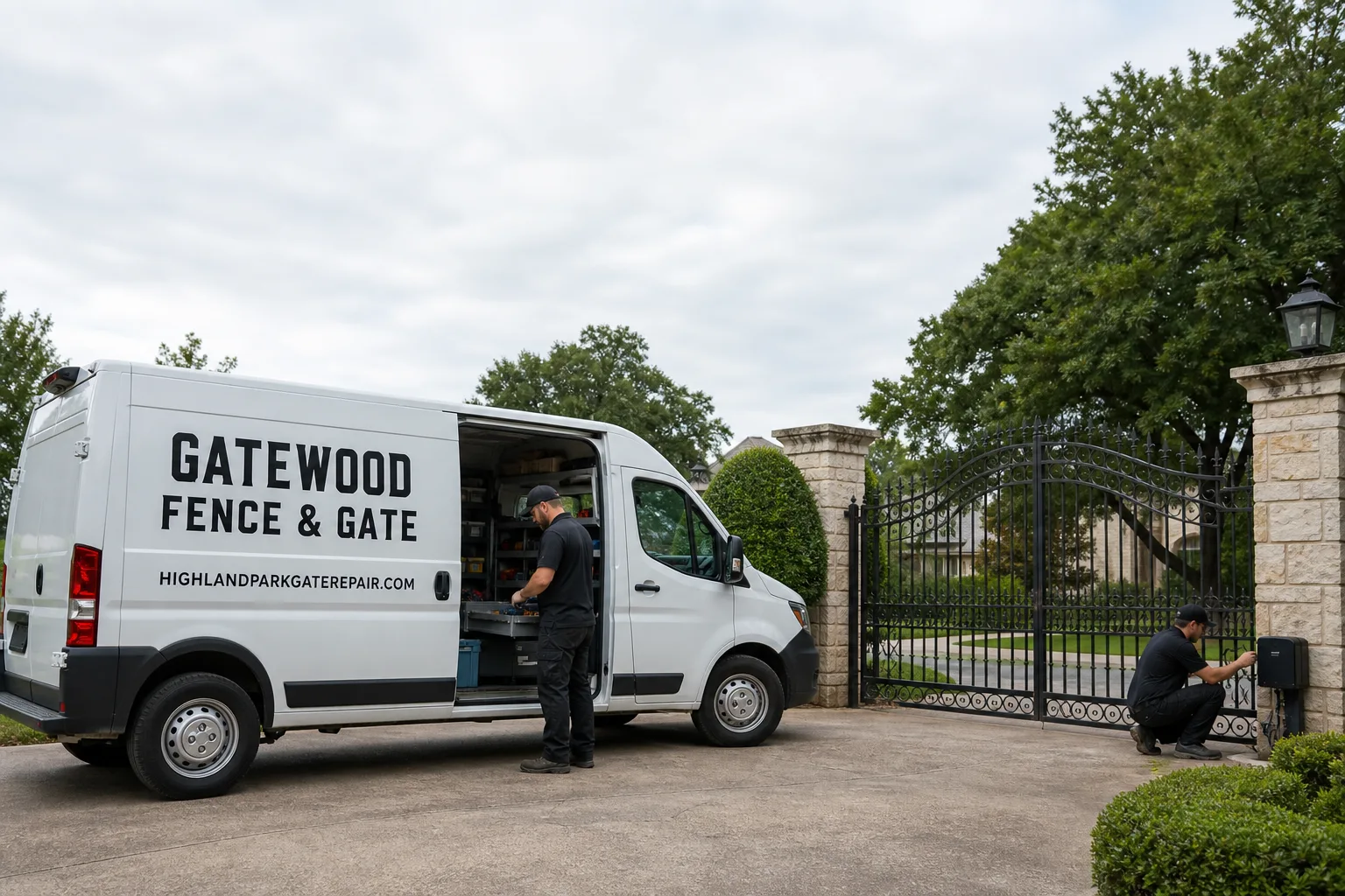 Gate Access Control in Highland Park, TX | Gatewood Fence & Gate - Gatewood Fence & Gate